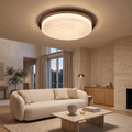 Clara Art Deco LED Flush Ceiling Light