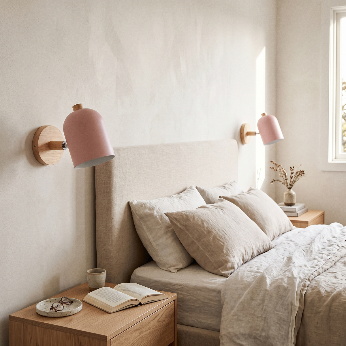 Drelis Scandinavian Wooden Wall Lamp