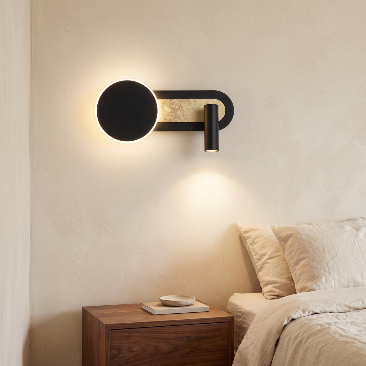 Halobeam Dual LED Reading Wall Light
