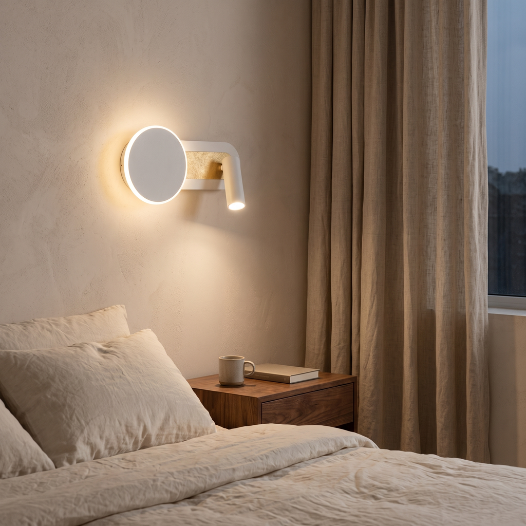 Halobeam Dual LED Reading Wall Light