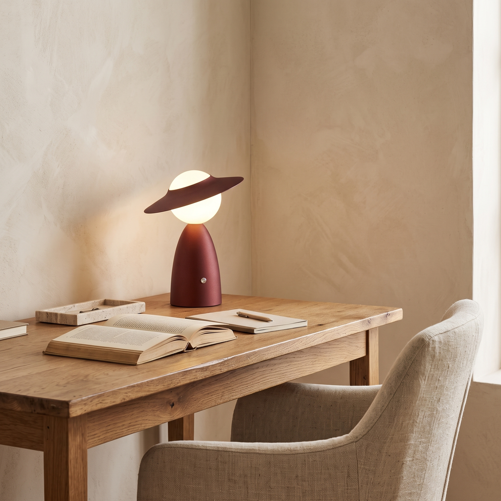 Touchbright Rechargeable Metal LED Table Lamp
