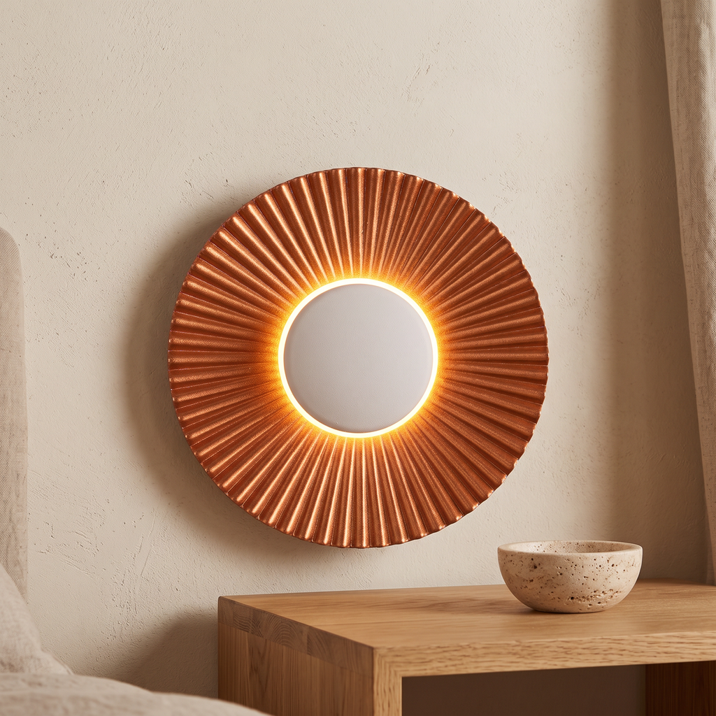 Hasna Sunray Metal LED Wall Light