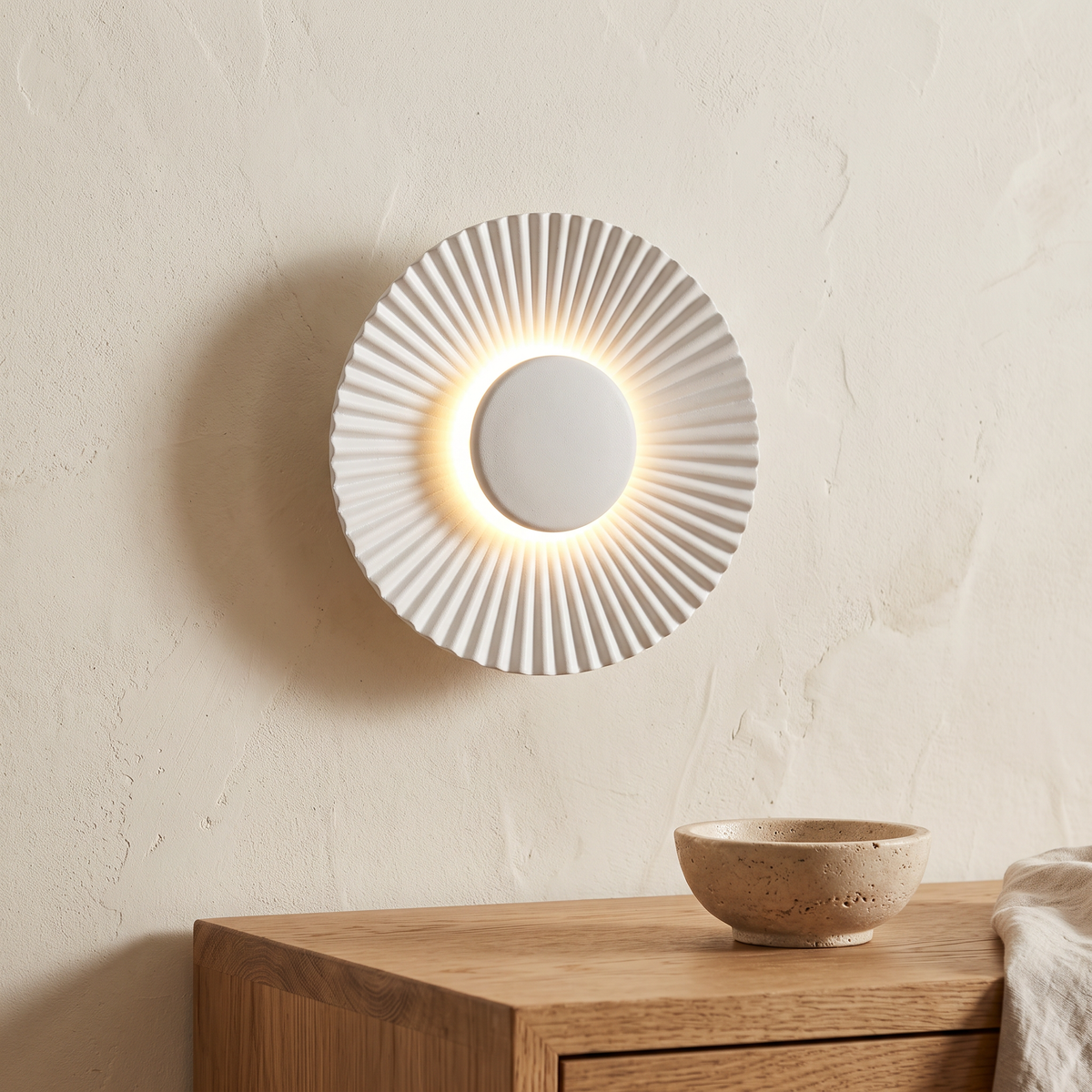 Hasna Sunray Metal LED Wall Light