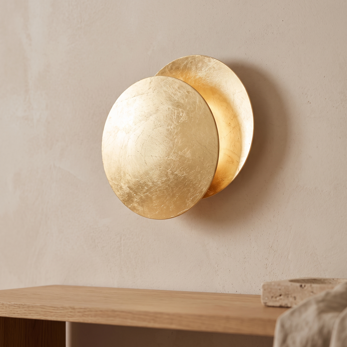 Lunaris Eclipse Disc LED Wall Light