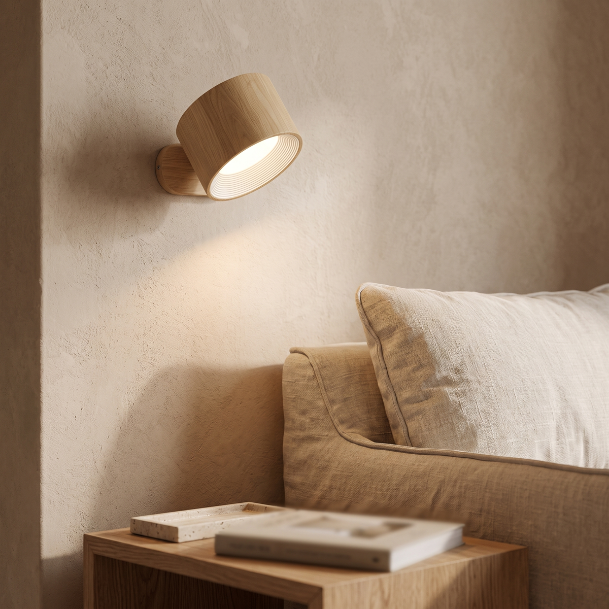 Vela USB Rechargeable LED Wall Light