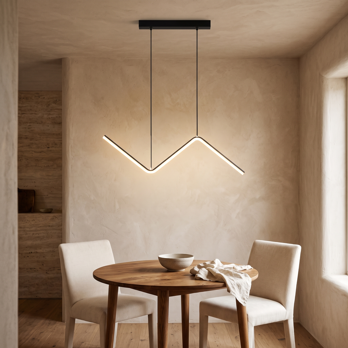 Aven Aluminium Linear Pendant Light