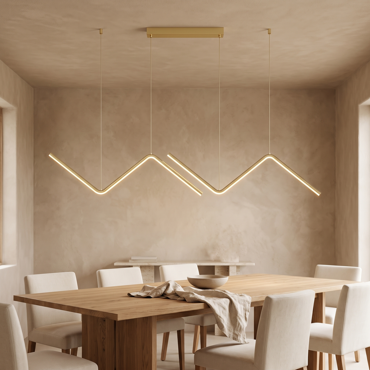 Aven Aluminium Linear Pendant Light