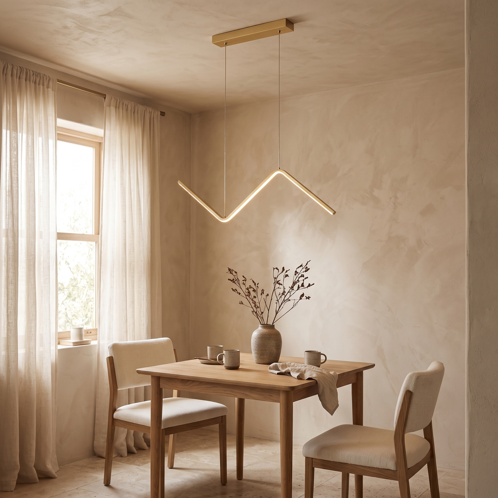 Aven Aluminium Linear Pendant Light