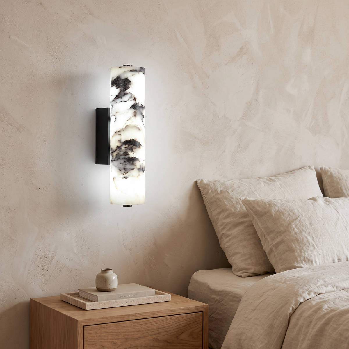 Luxestone Natural Marble LED Wall Light