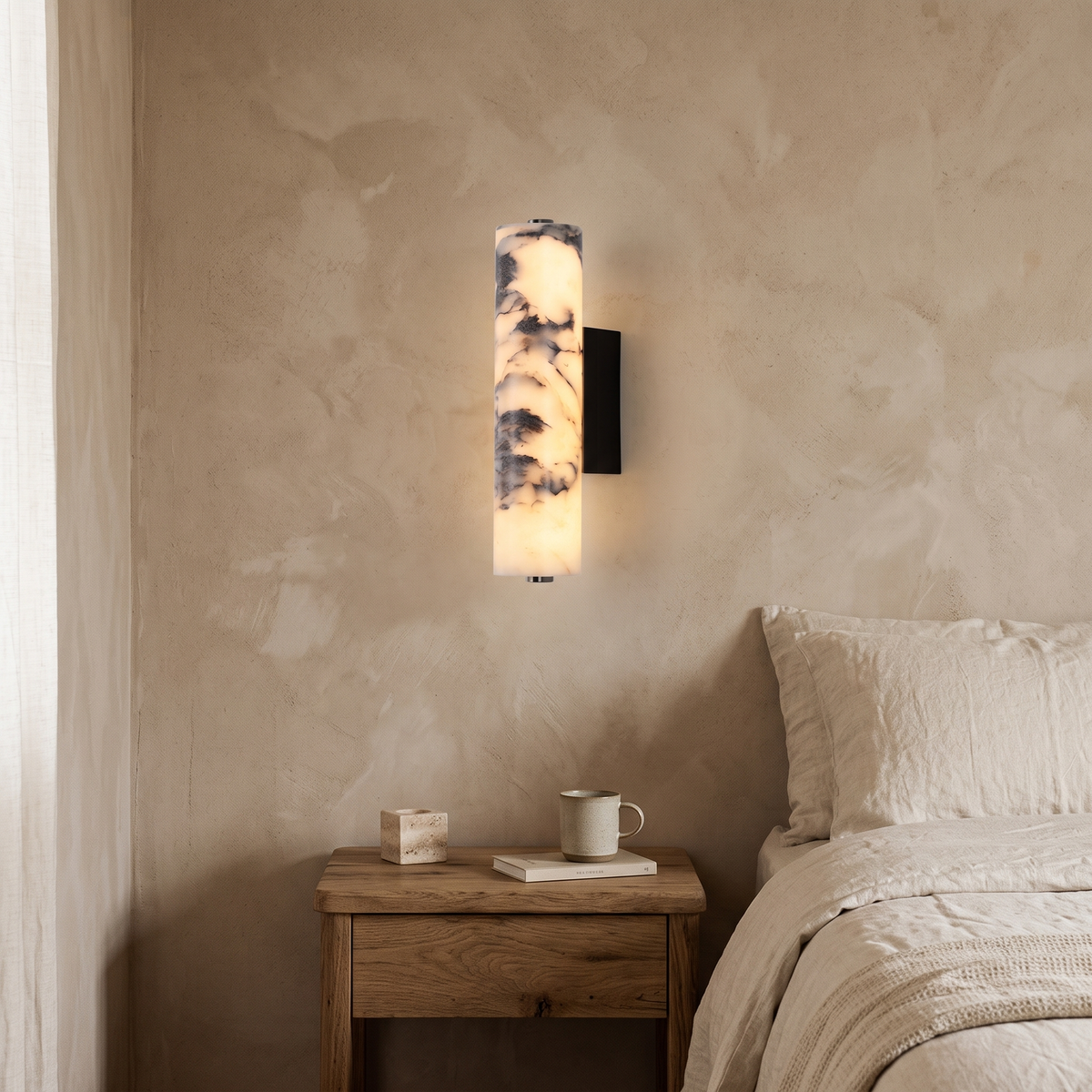 Luxestone Natural Marble LED Wall Light