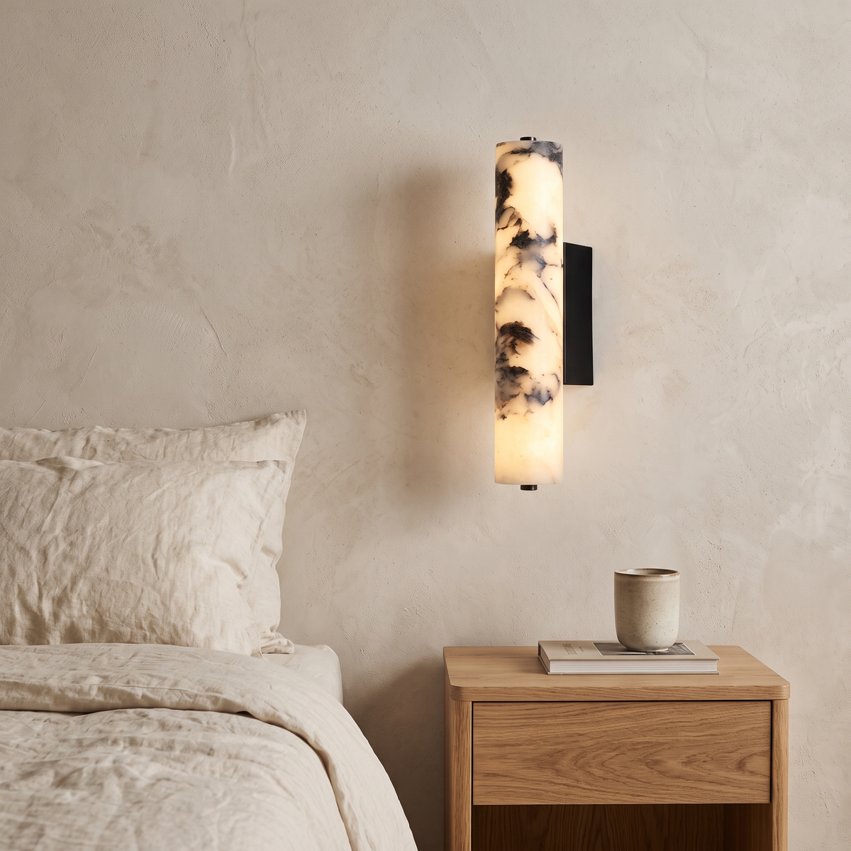 Luxestone Natural Marble LED Wall Light