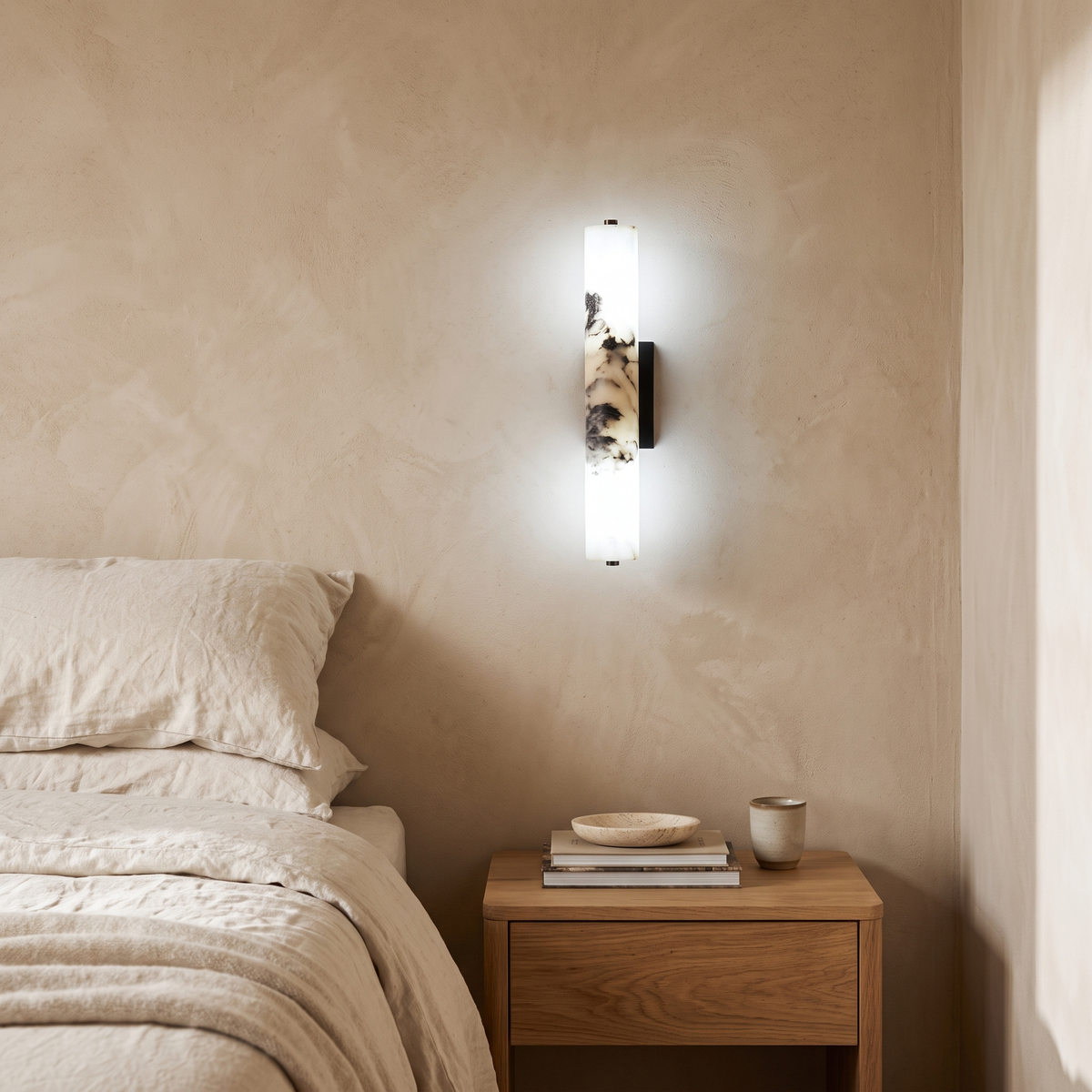 Luxestone Natural Marble LED Wall Light