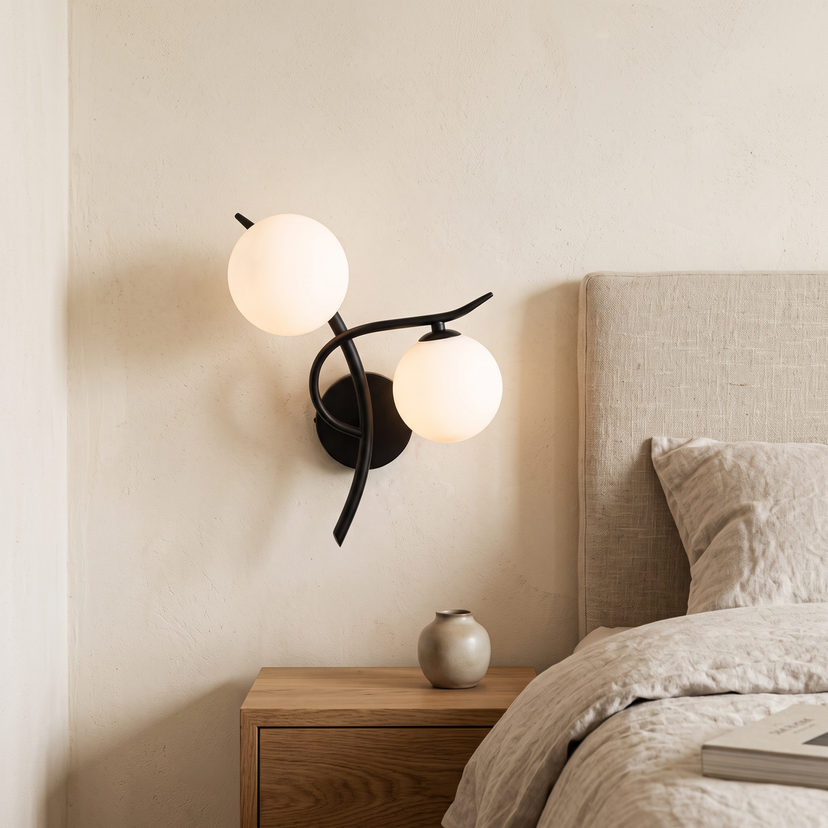 Lunara Dual Globe Wall Light