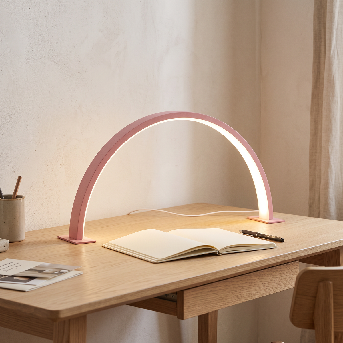Crescent LED Desk Lamp
