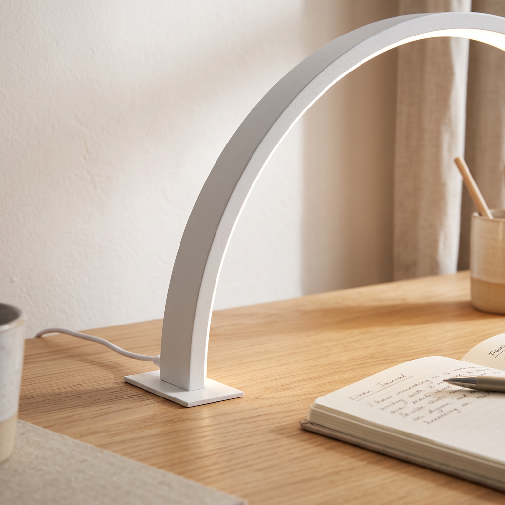 Crescent LED Desk Lamp