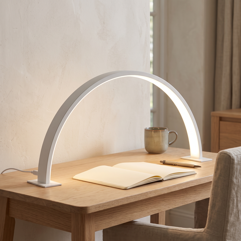 Crescent LED Desk Lamp