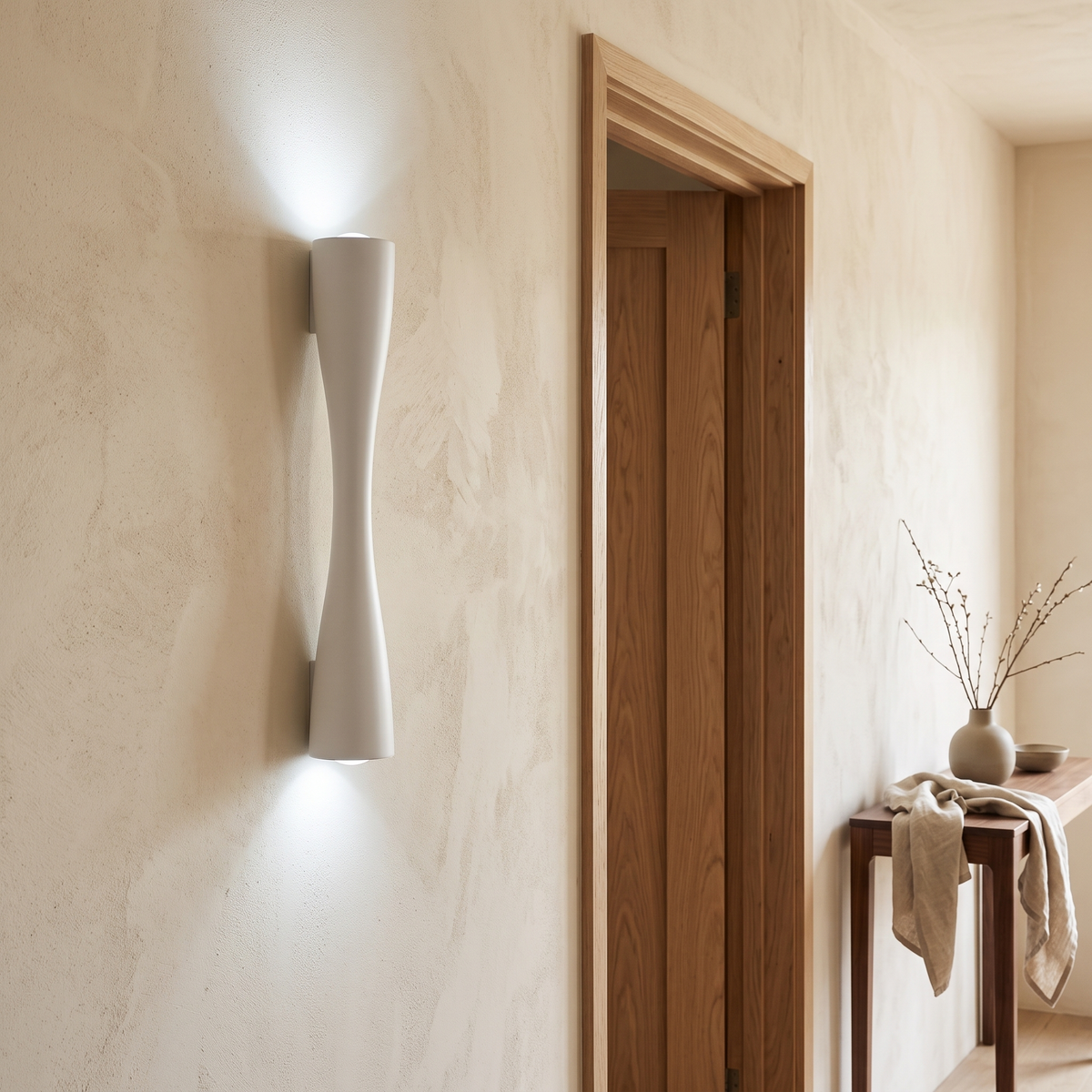 Hourglass Up & Down LED Wall Light