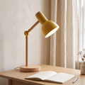 Wood & Metal LED Desk Lamp