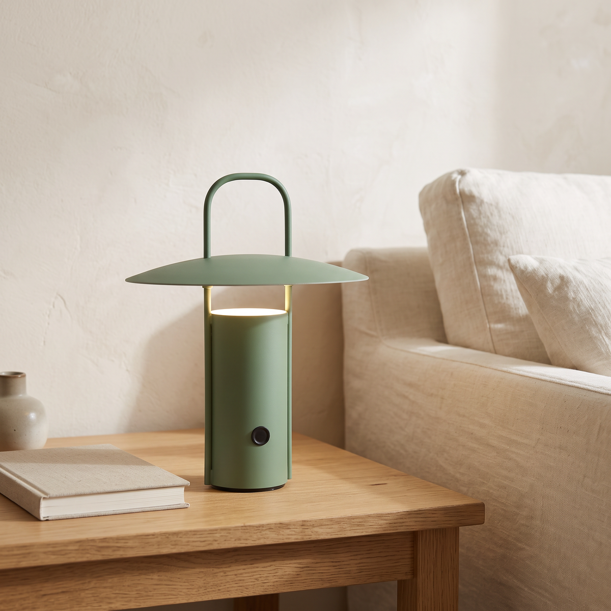 Rechargeable Handle Lantern Table Lamp