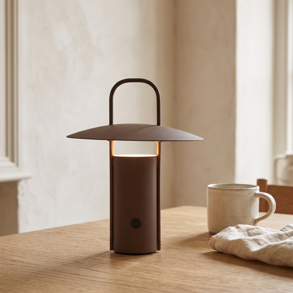 Rechargeable Handle Lantern Table Lamp