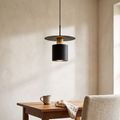 JET Disc & Cylinder Pendant Light
