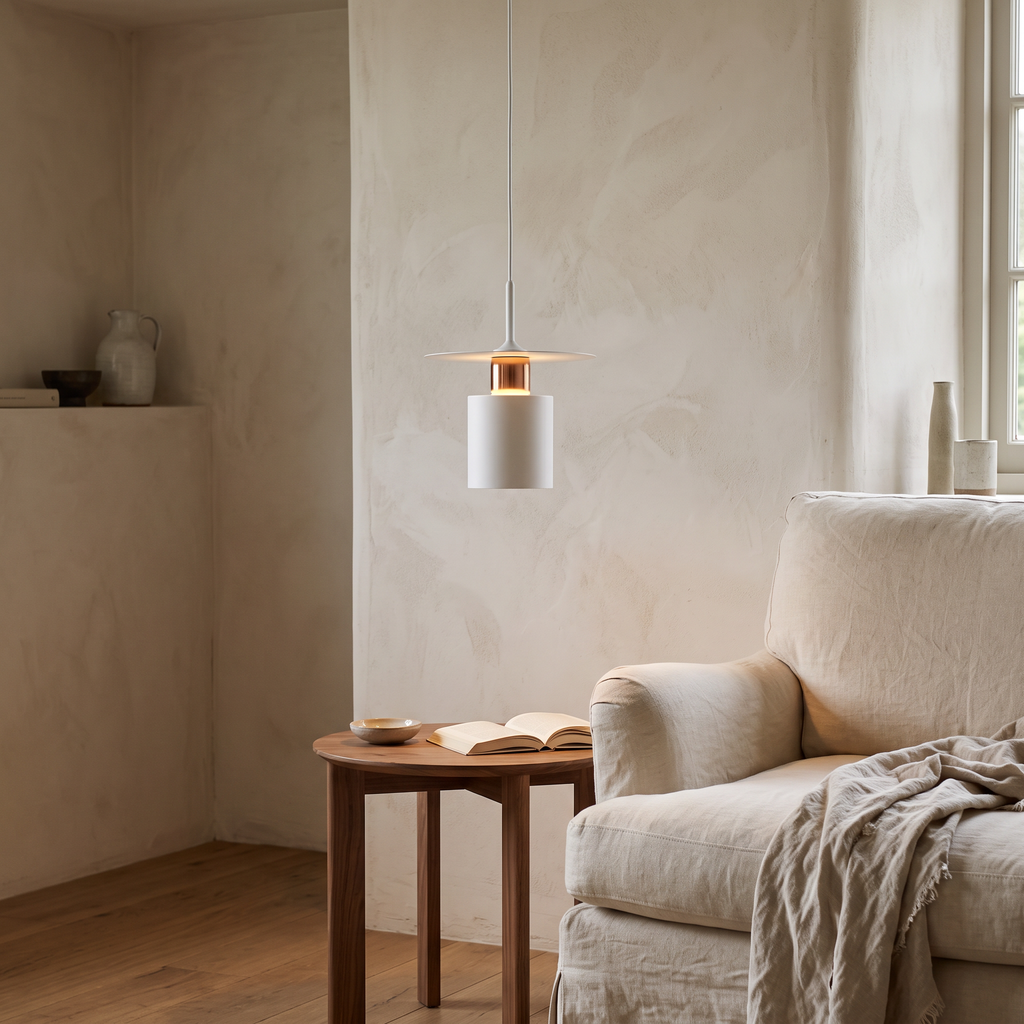 JET Disc & Cylinder Pendant Light