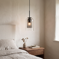 Mica Double Glass Pendant Light