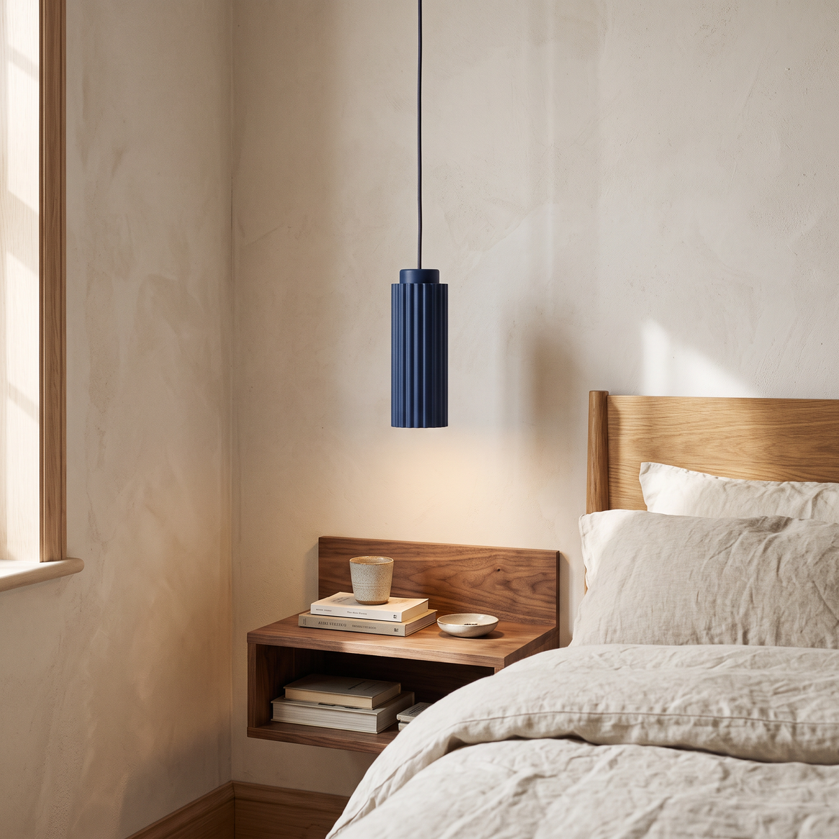 NordicGlow Fluted LED Pendant Light