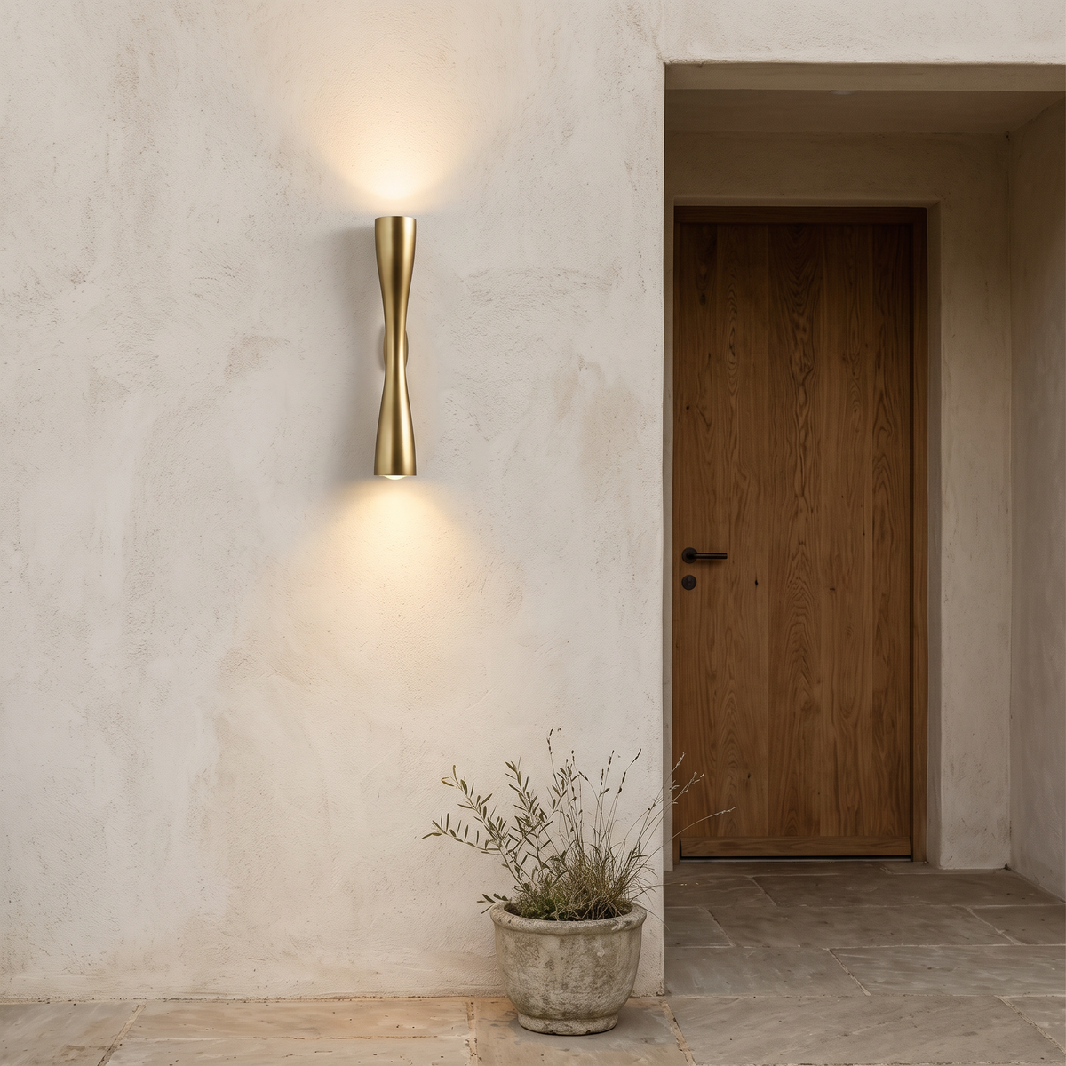 Hourglass Up & Down LED Wall Light