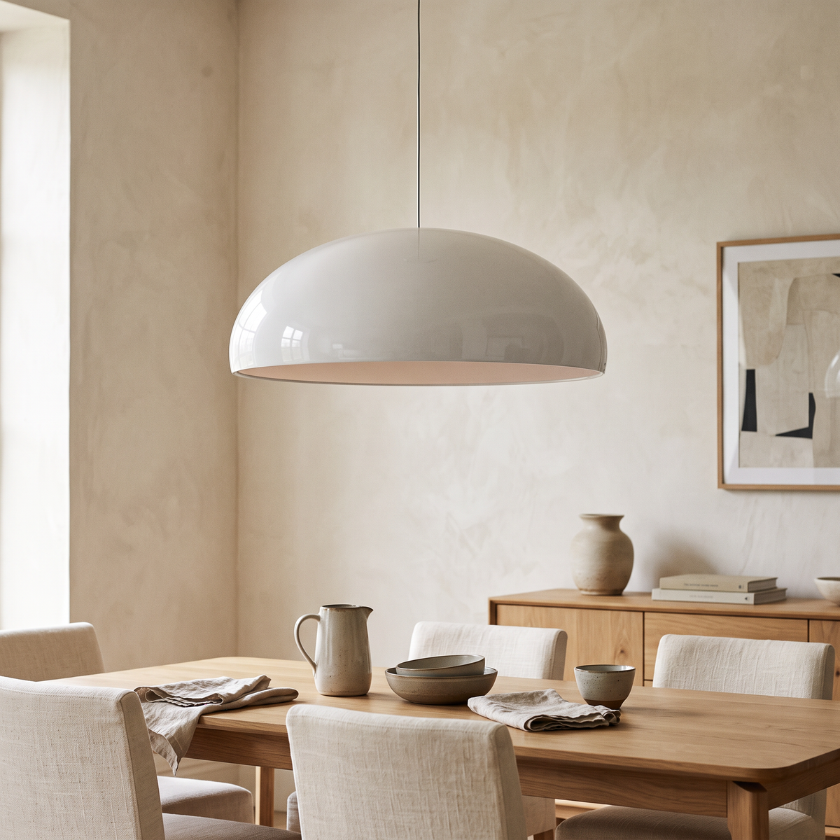 Horus Aluminium Dome Pendant Light