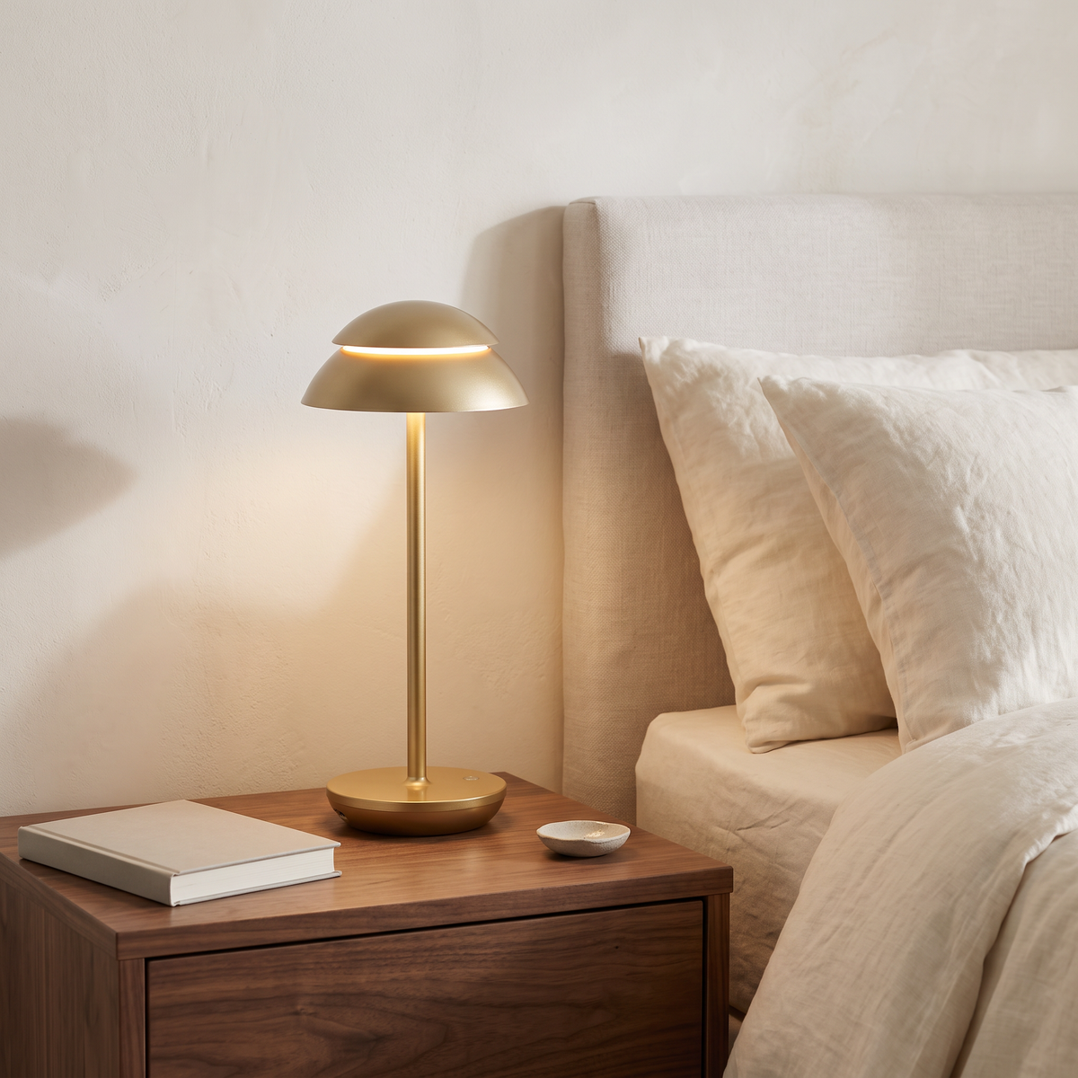 PowerLuxe Rechargeable Dome Table Lamp