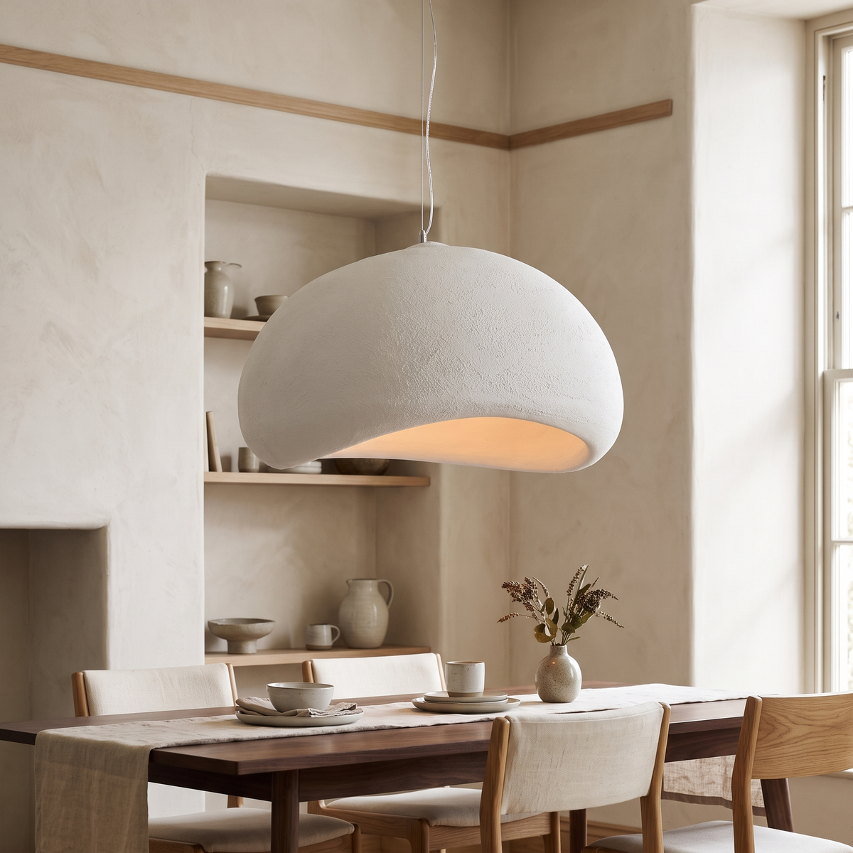 Zenith Glow Sculptural Pendant Light