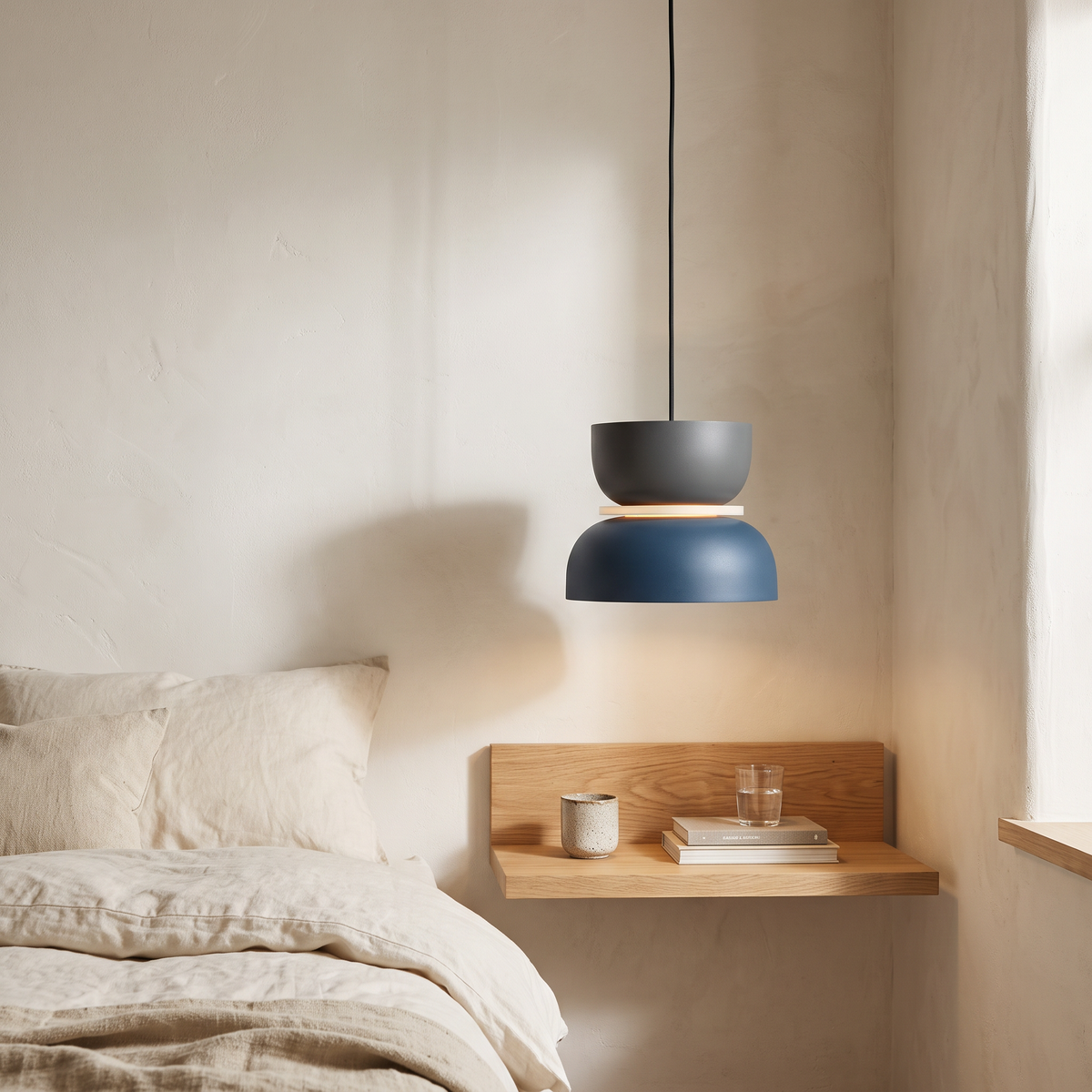 Macaron Two-Tone Metal Pendant Light
