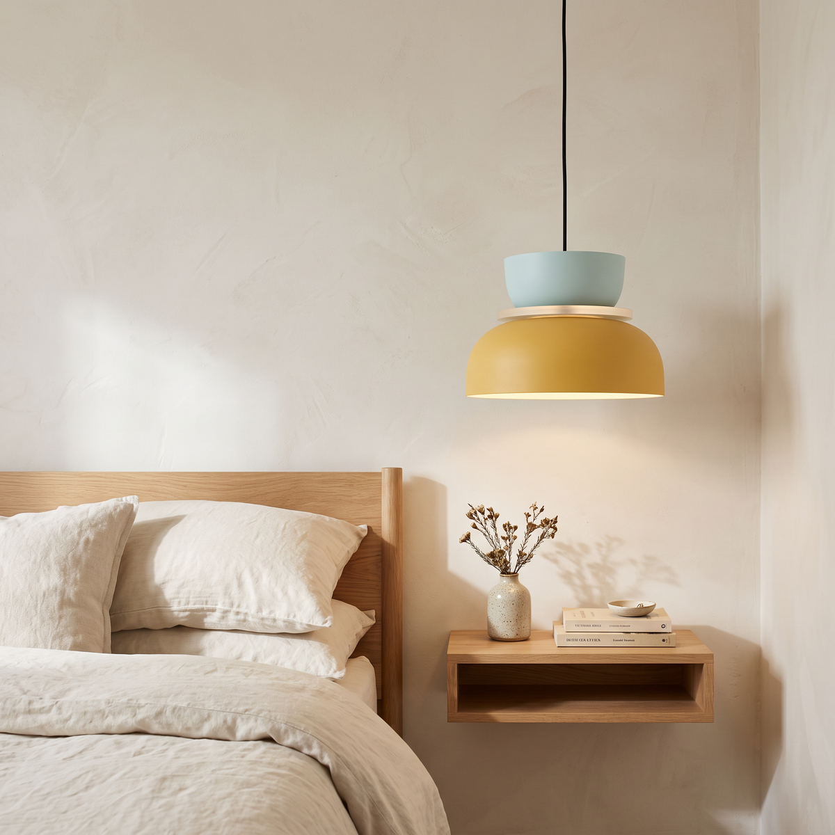 Macaron Two-Tone Metal Pendant Light