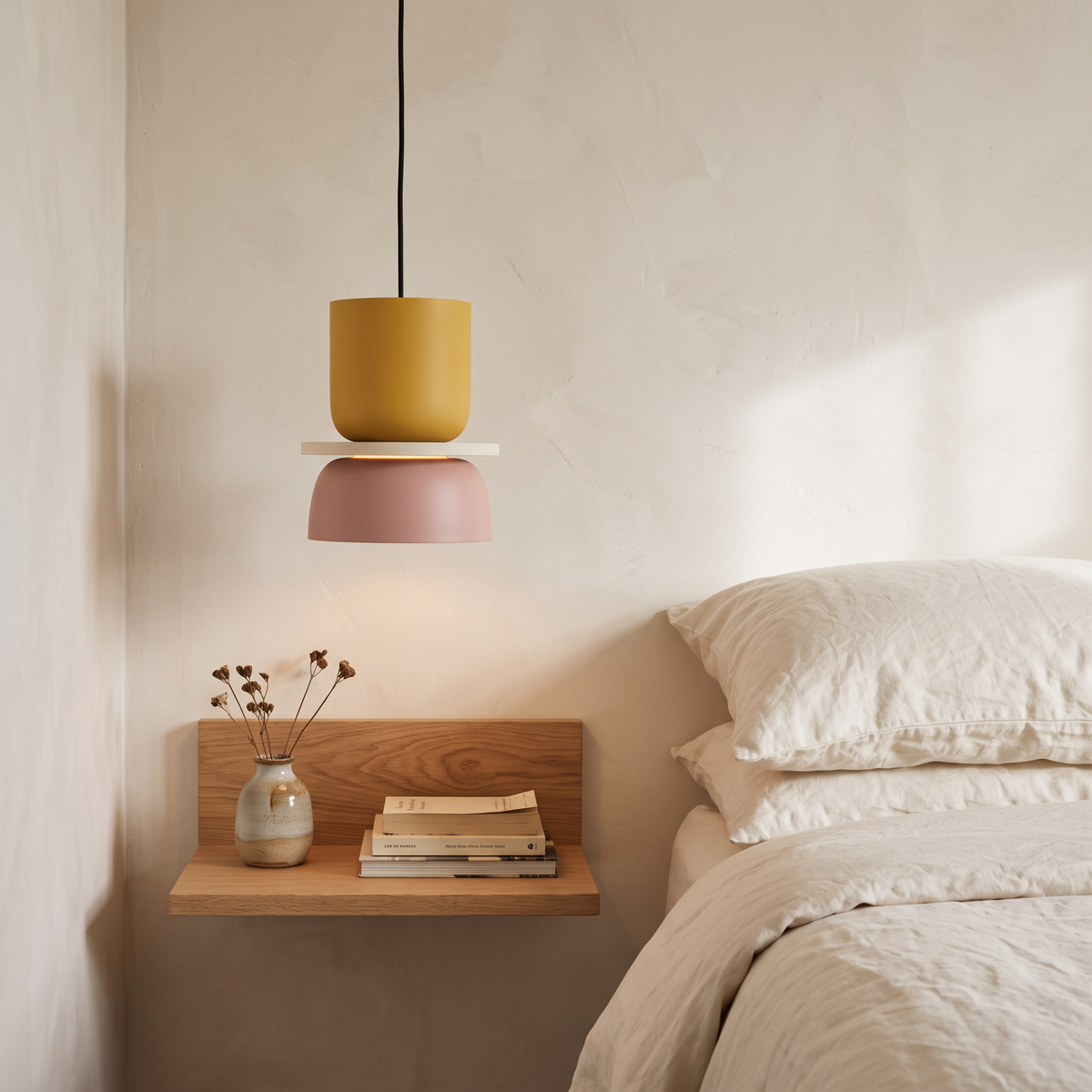 Macaron Two-Tone Metal Pendant Light