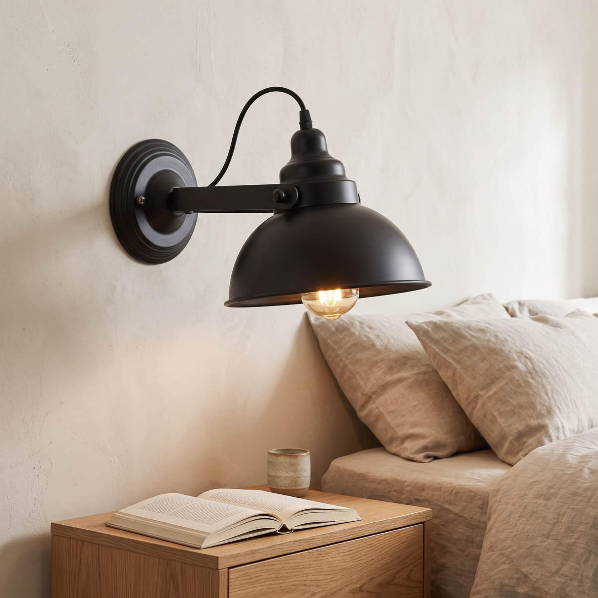 Industrial Adjustable Metal Wall Light