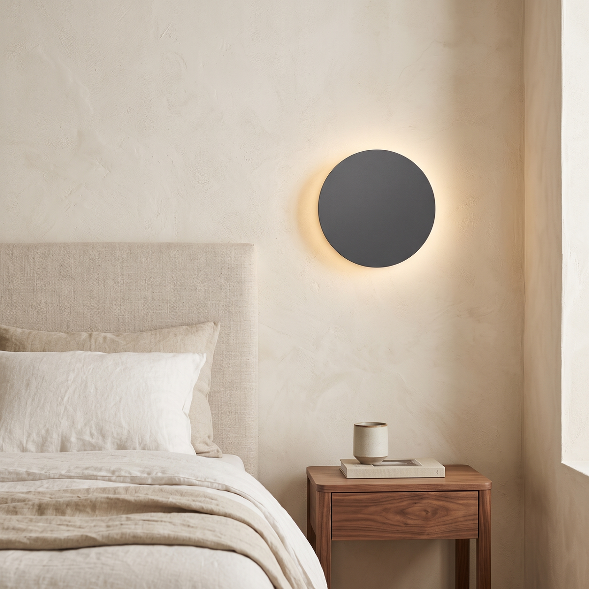 Round Halo LED Wall Light