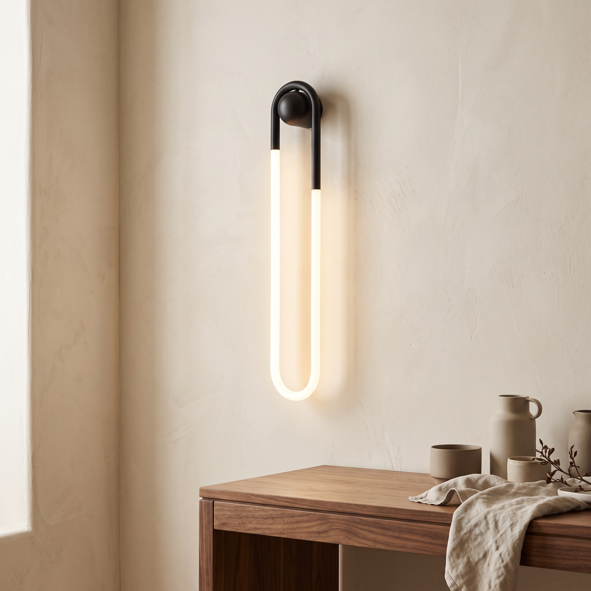 Long Loop LED Wall Light
