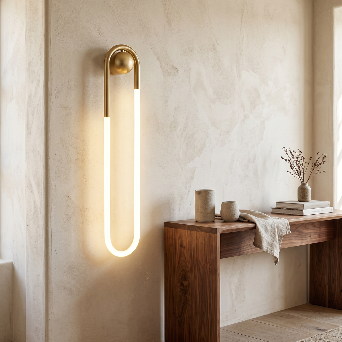 Long Loop LED Wall Light
