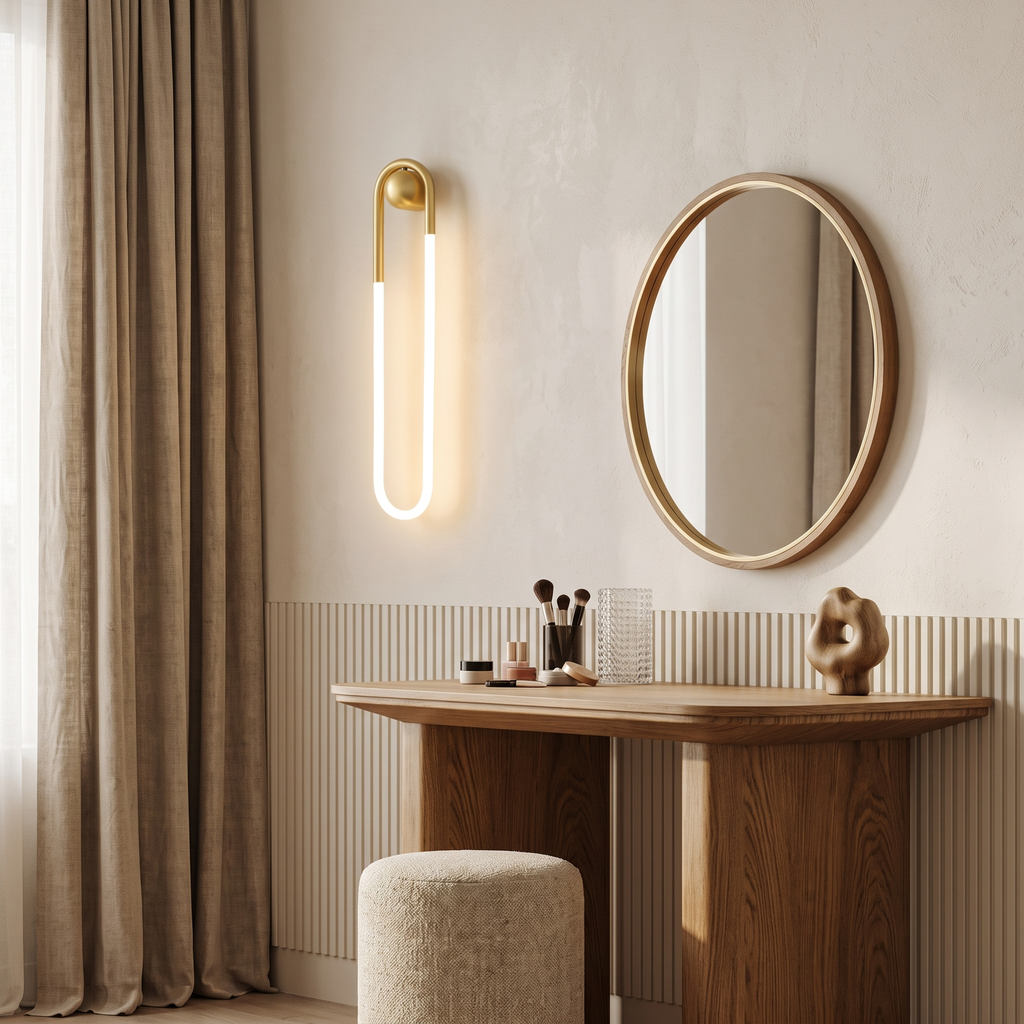 Long Loop LED Wall Light