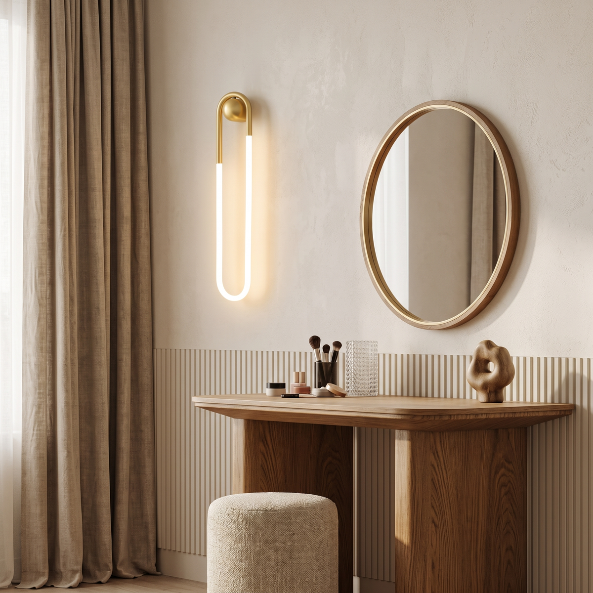 Long Loop LED Wall Light