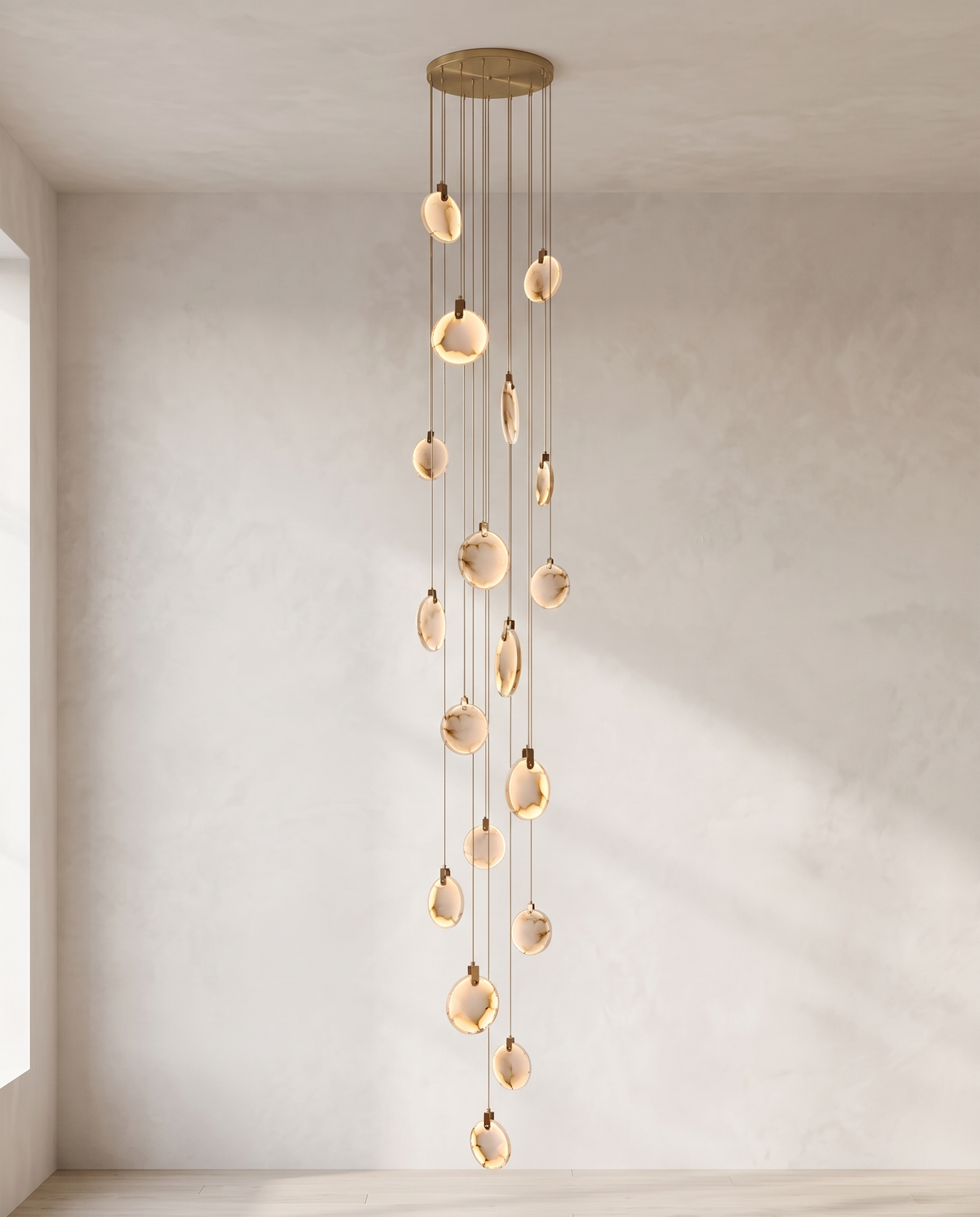 The Cascade Chandelier