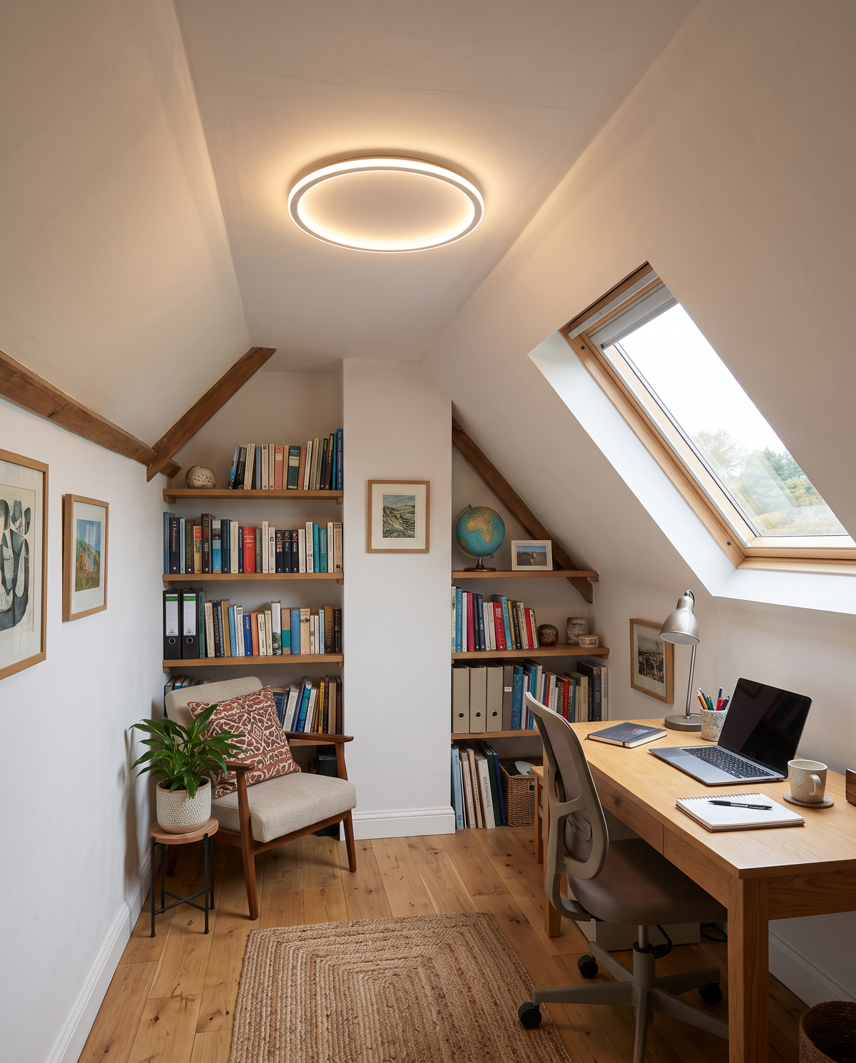 The Hoop Ceiling Light