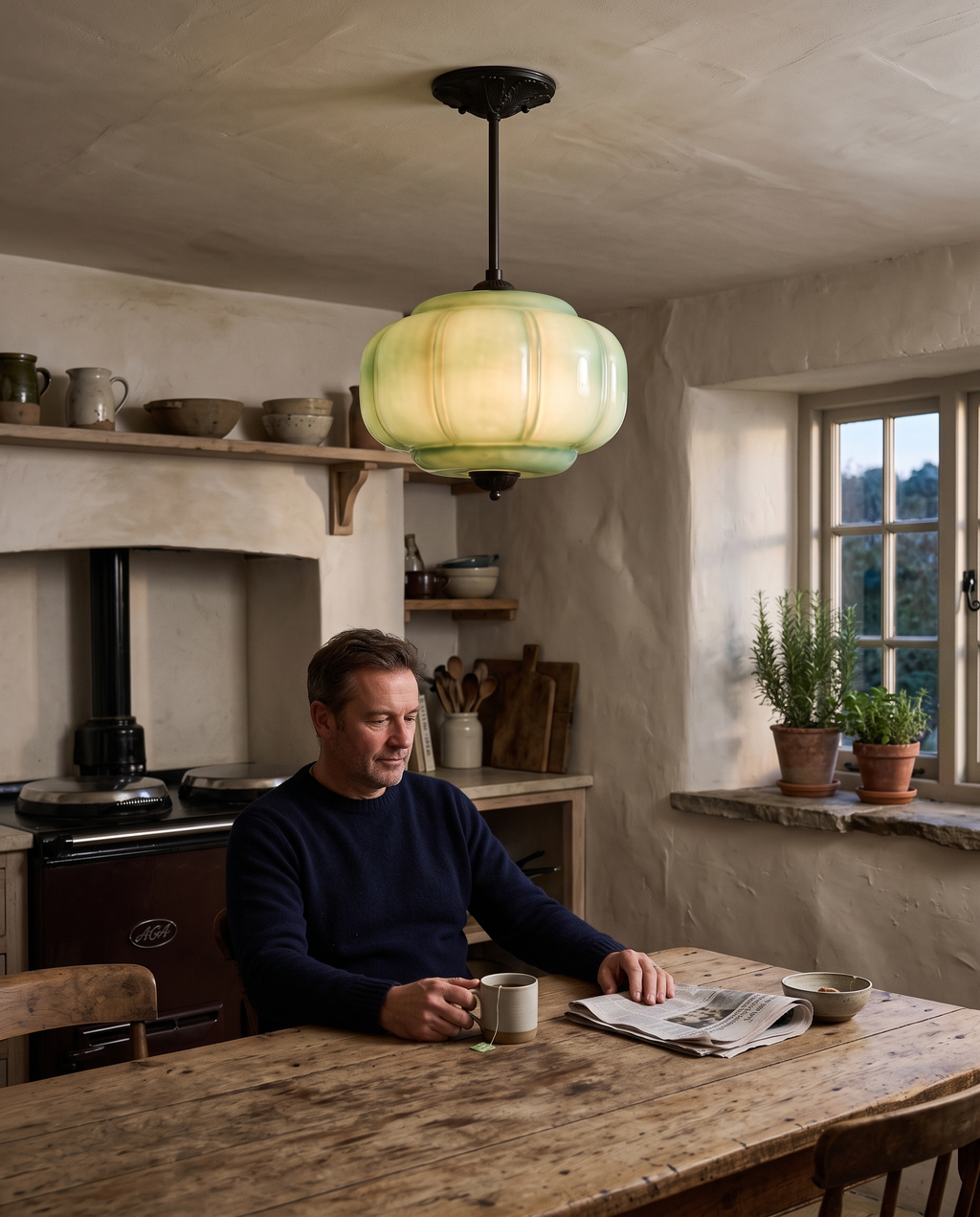 The Jade Ceiling Light