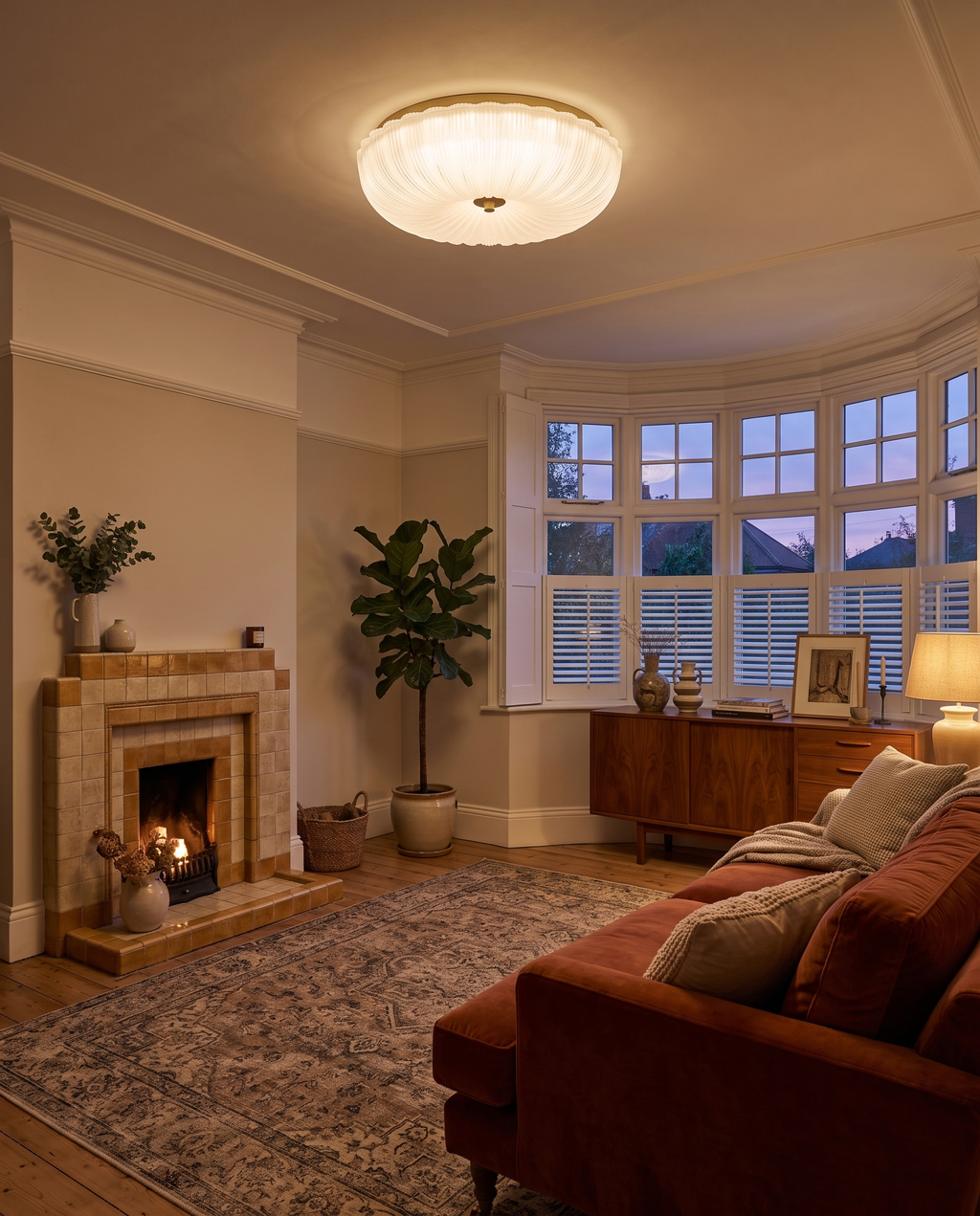 The Ripple Ceiling Light