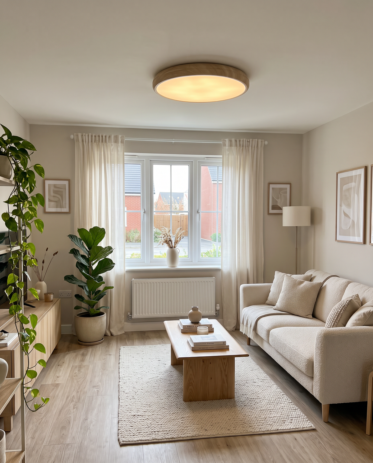 The Tambour Ceiling Light