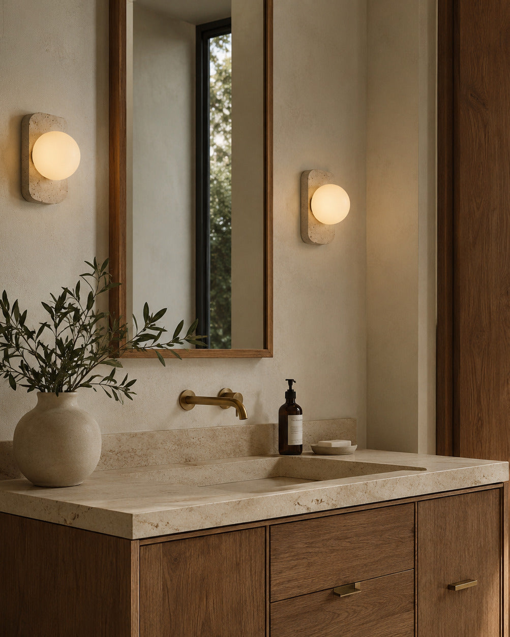 The Abacus Wall Light