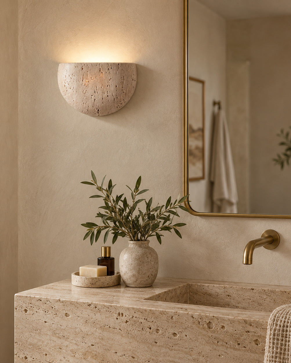 The Crescent Wall Light