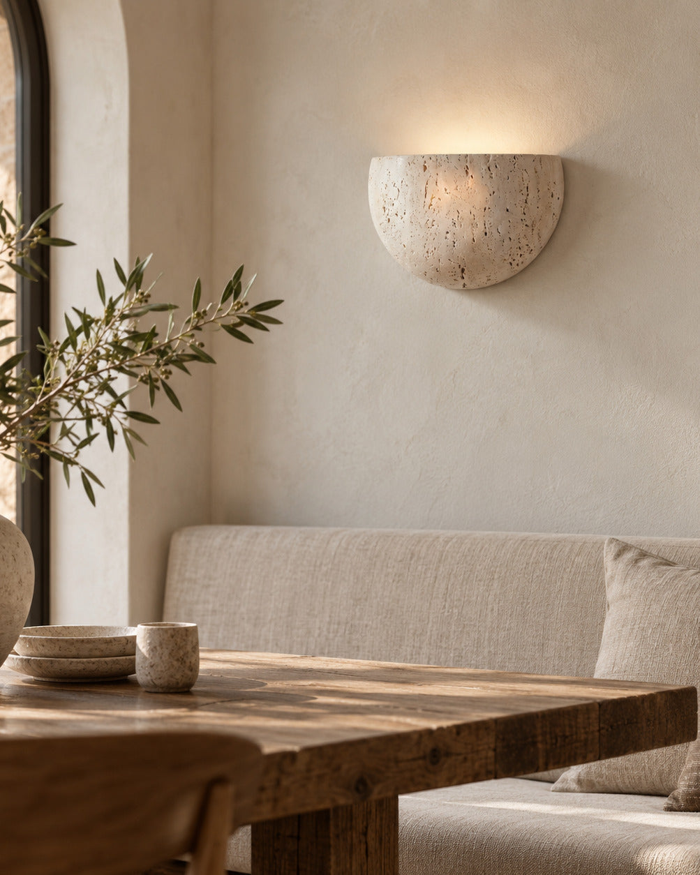 The Crescent Wall Light
